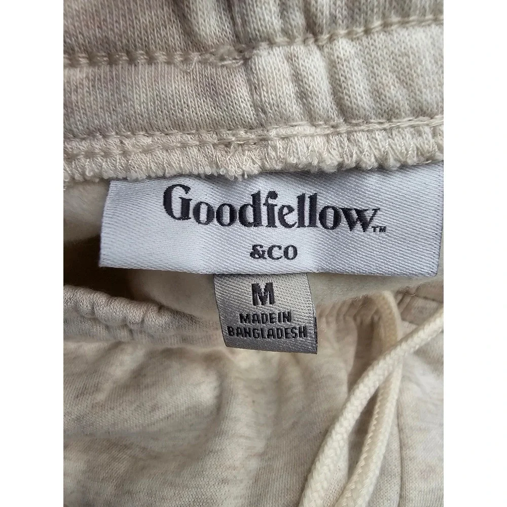 Goodfellow & Co Mens Every Wear Knit Shorts Oatmeal Heather Fleece 7